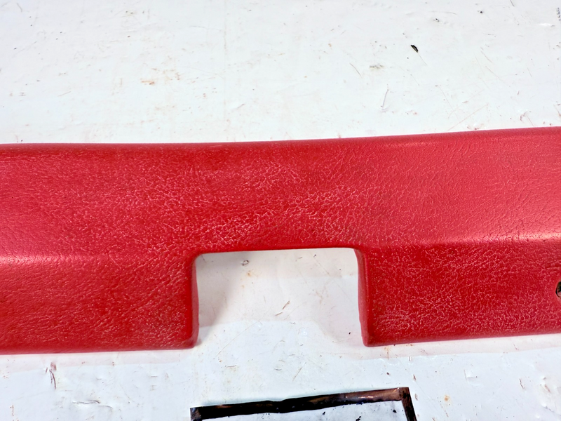 OEM 1969 - 1972 Corvette C3 Header Molding Red Coupe Trim Panel 1970 1971 B82-6