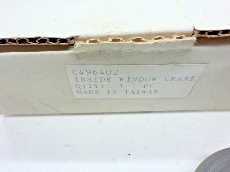 1956 1957 Bel Air Impala Biscayne Window Crank Handle Kit 2pc Black Knob B80-3