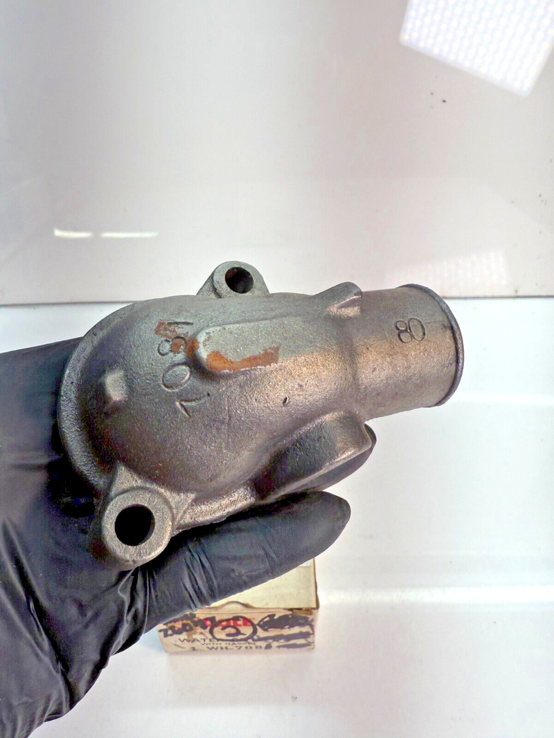 NOS DOLE 26047 / 7081 Engine Coolant Water Outlet 1975 -1980 Ford Mercury B49-2