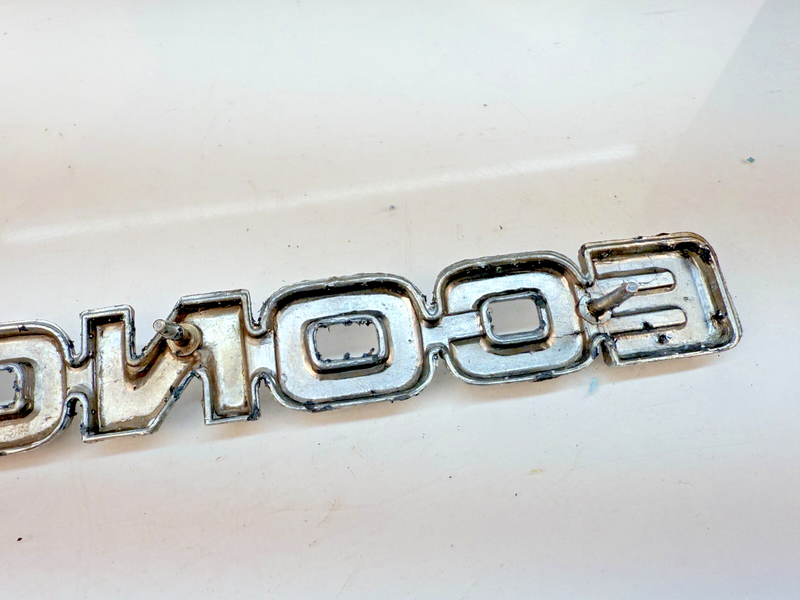 75 - 80 Ford OEM D5UB-1125632-A Econoline Van Rear Quarter Panel Emblem B32-281