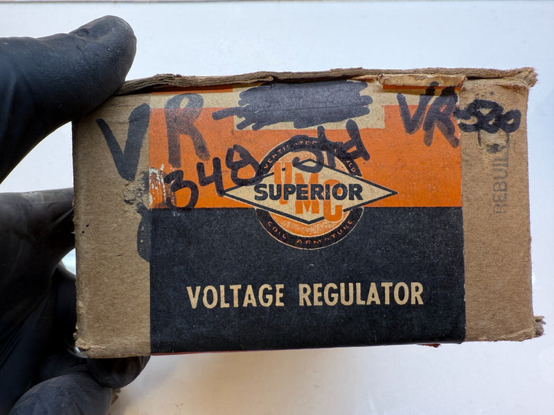 NOS 1952-56 DELCO Remy GMC Nash Packard Voltage Regulator 52 53 1118732 C16-32
