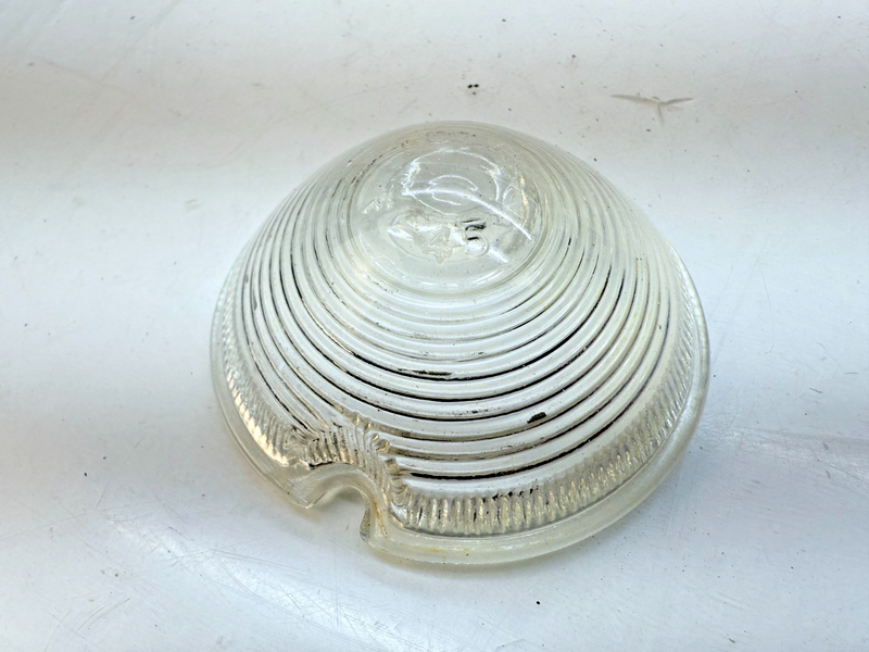 OEM 1946 - 1954 BUICK CADILLAC Guide F-45 CLEAR GLASS PARKING LENS GM B84-23