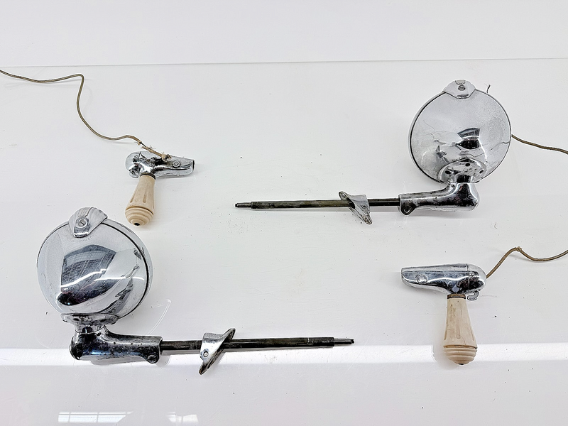 Vintage Unity Model H1 Spotlight Matching Pair Left Right Buick Olds C46-5