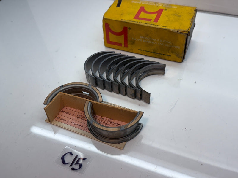 NOS CRANKSHAFT BEARING SET FOR VW AUDI SEAT JETTA BC-290-J C15-1