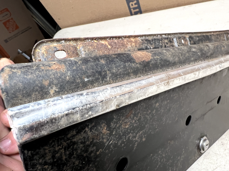 1965 1966 Chevy Impala Glove Box Door Hinge Emblem Belair glovebox 65 66 B36-5