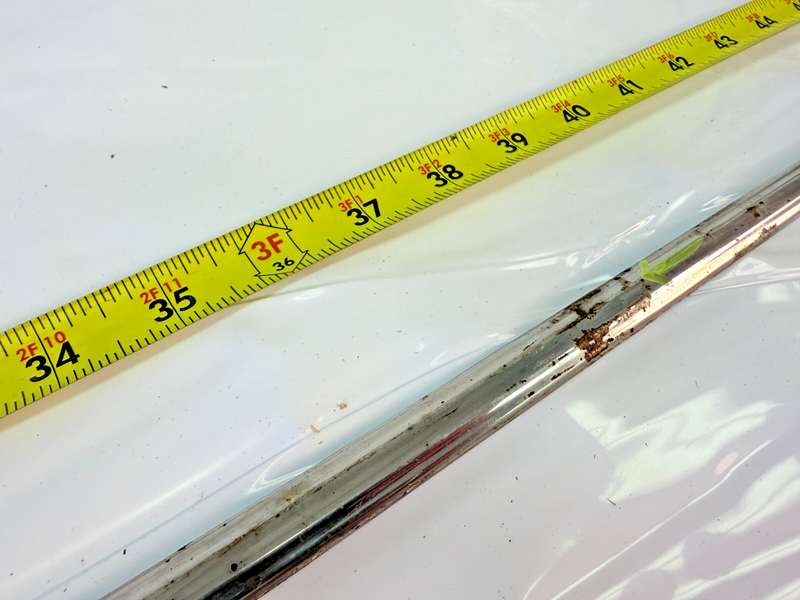 OEM 1960 IMPALA CONVERTIBLE 2 DOOR Quarter PAINT DIVIDER TRIM MOULDING LH S1-50