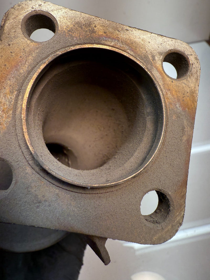 NOS OEM Porsche 911 / 930 Turbo Wastegate Muffler 930.123.063.01 C14-6