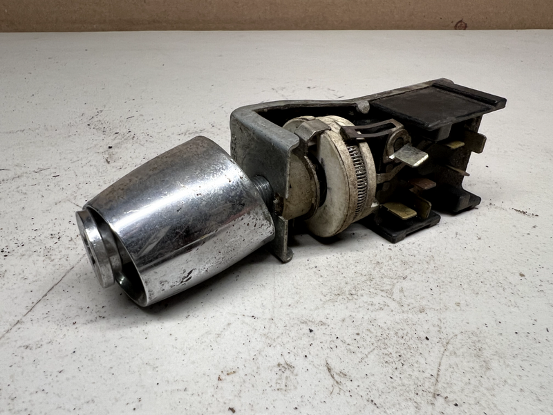 OEM Ford 1961 1962 1963 Thunderbird Headlight Switch w/ Chrome Trim Light U1A-B2