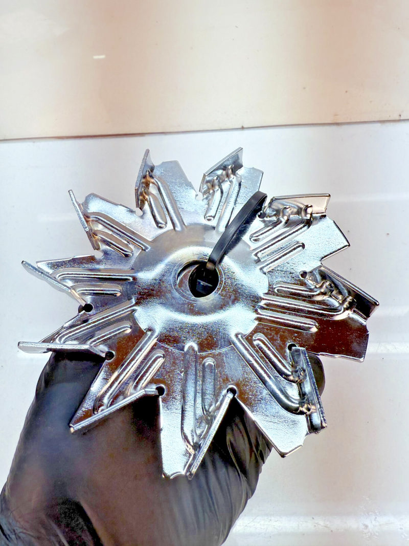 PULLEY & FAN CHROME DELCO 10SI 12SI 15SI ALTERNATOR CHEVROLET BUICK FORD B69-27