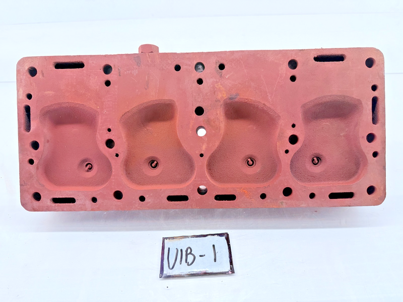 OEM Jeep Willys CJ2A CJ3A L-134 Cylinder Head MB? GPW? L134 640161 W4 WWII U1B-1