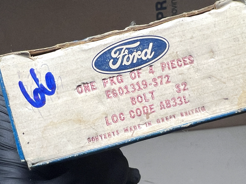 (2) NOS Ford -  Bolt / SCREW E601319-S72 B28-66