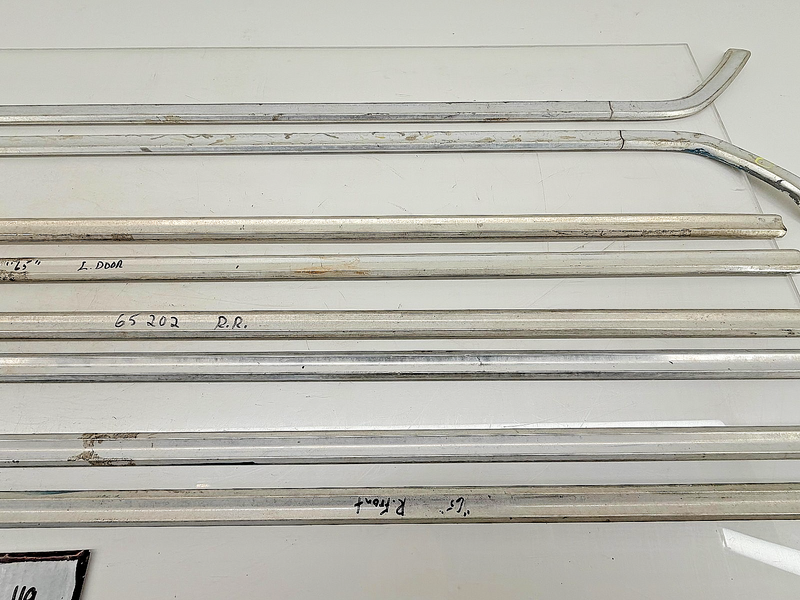 1965 Mercury Comet 202 404 Body Trim Set Quarter Door Fender Moulding 65 S-119