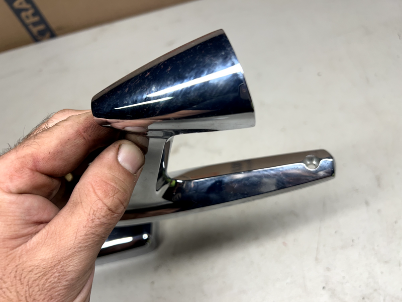 NOS THUNDERBIRD FORD MIRROR LH DRIVER HOUSING OEM 1963-1964 63-64 U1C-B10