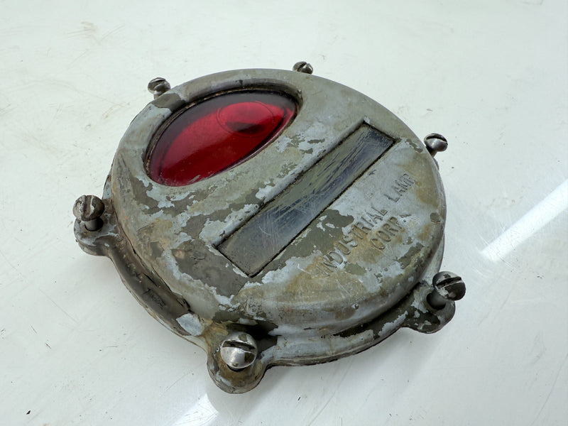 OEM 1950's Kaiser Willy M38 MC Jeep Rear Stop Light Turn Signal Lens Cover C40-2