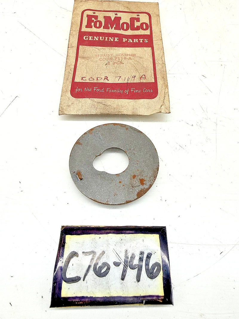 NOS 1960 - 1963 FORD FALCON TRANS THRUST WASHER C0DR-7119-A C76-146