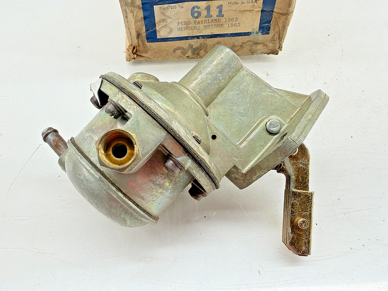 NOS 1963 Ford Fairlane Mecury Meteor Fuel Pump 611 F-114