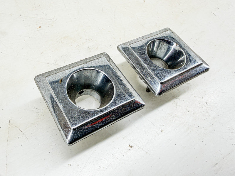 OEM 1978 - 1980 GM MONTE CARLO CUTLASS REMOTE MIRROR BEZEL PAIR 20086901 C76-180
