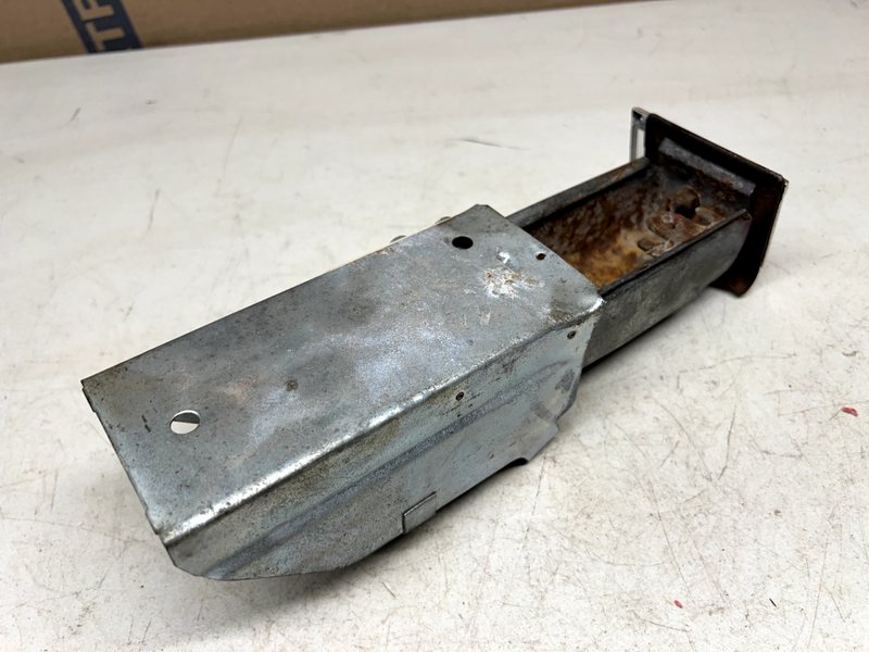 OEM GM 1965 1966 Impala Caprice Polished Dash Ashtray & Bracket RED 65 66 B38-4