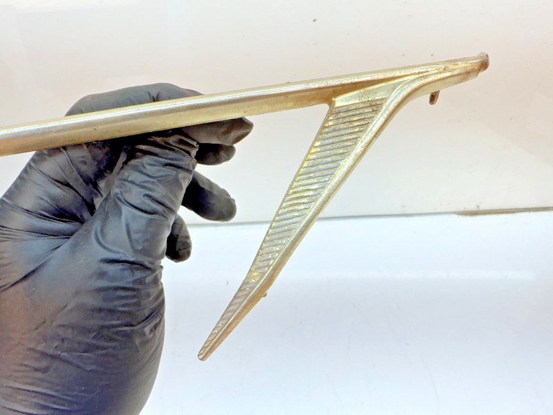 OEM 1962 Ford Falcon Fender Badge Emblems C2DB-16229-B C2DB-162228-B B80-18