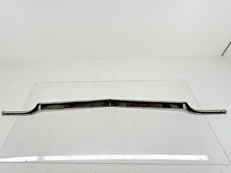 OEM 1964 Chevy Impala Belair Biscayne Hood Lip Molding Above Grille Aluminum