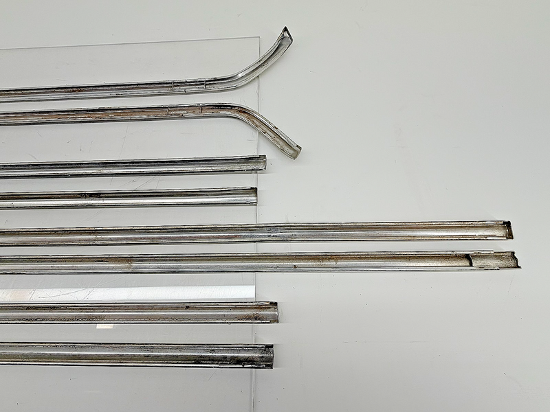 1965 Mercury Comet 202 404 Body Trim Set Quarter Door Fender Moulding 65 S-119
