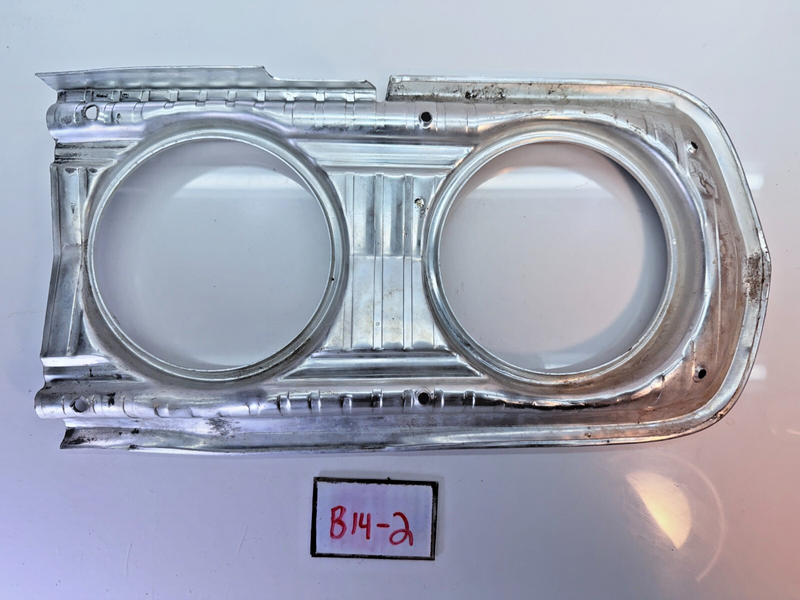OEM 1965 Dodge Coronet 500 Deluxe 440 RH Headlight Bezel Molding R/T B14-2