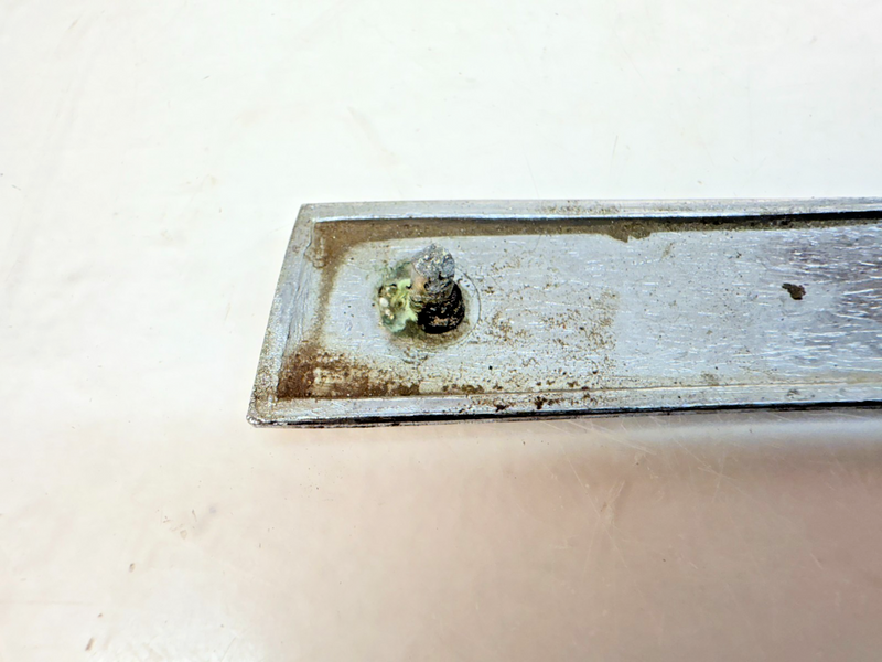 OEM 1960 Chevrolet Impala #7 Left Front Fender Chrome Molding Trim Louver E6-92