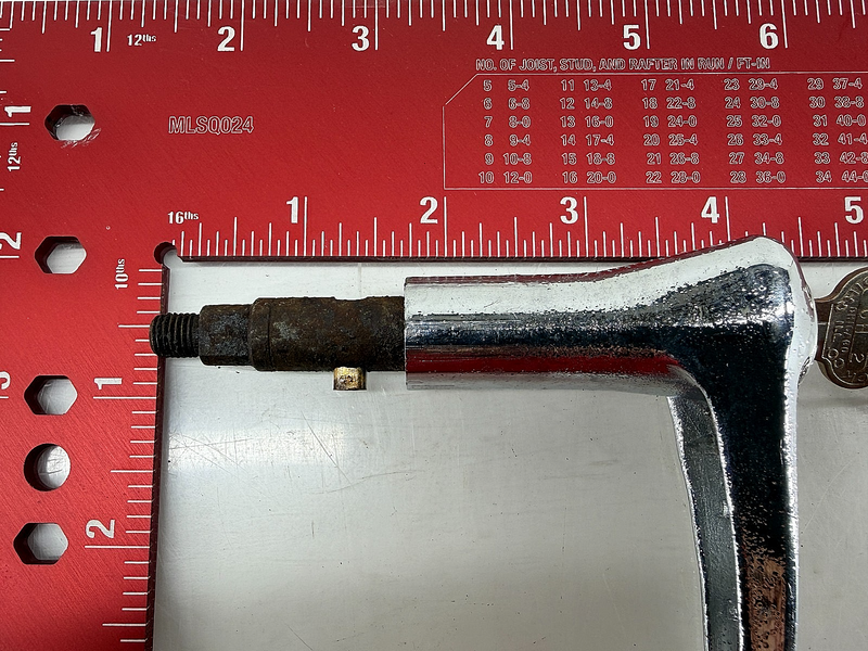 1939 1940 1941 BUICK PONTIAC OLDS REAR TRUNK LID LOCKING HANDLE ROD RAT C34-25