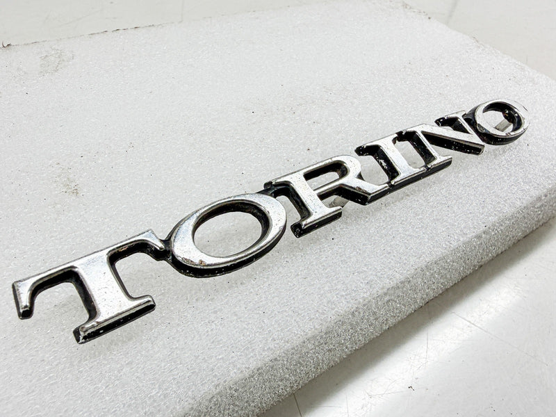 OEM 1968 1969 FORD TORINO BLOCK LETTER EMBLEM C8OB-63291B62-A E10-55