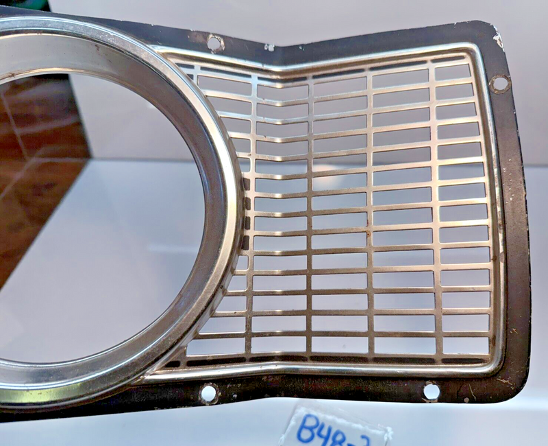 OEM Mopar 1966 Dodge Coronet 500 B Body Grill Headlight Bezel Left LH B48-3