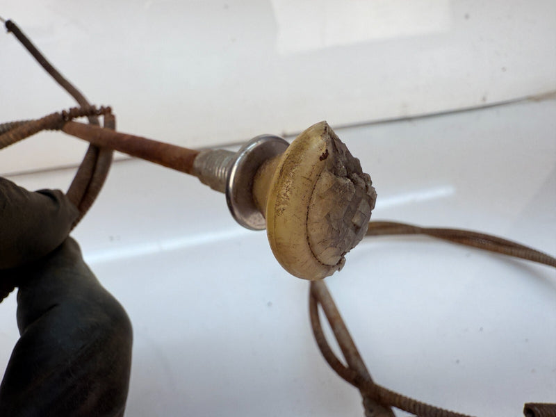 OEM 1950 - 1956 Willys Wagon Truck Jeep Dash Instrument Pull Knobs B63-34