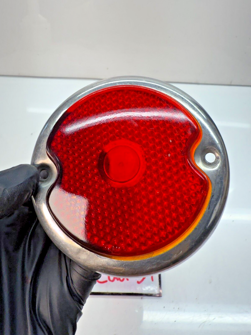 OEM 1933 1934 1935 1936 Ford Car Glass Tail Light Lens Bezel Trim C22-39