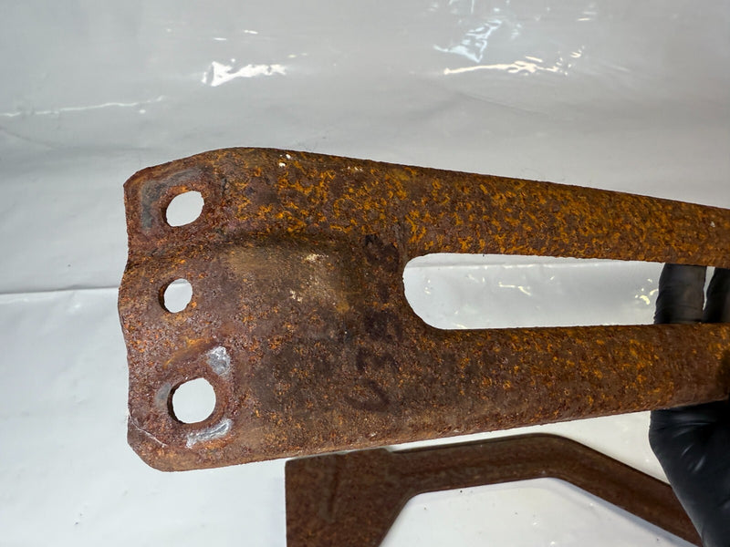 OEM 1978-81 CAMARO HOOD LATCH SUPPORT BRACKET & Bumper Brace 78 79 80 81 U3B-8