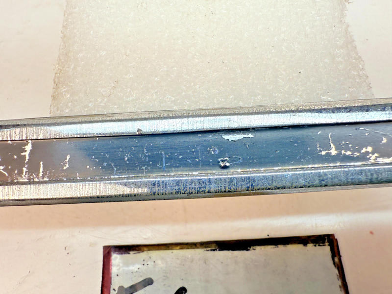 OEM 1960 Chevrolet Impala #7 Left Front Fender Chrome Molding Trim Louver E6-91