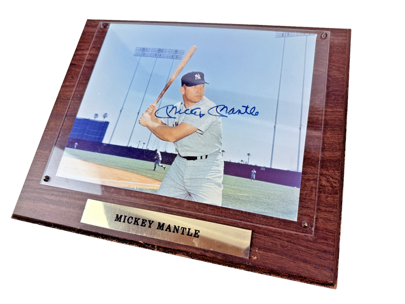 Vintage Mickey Mantle Signed Autographed 8x10 Photo Auto Rare Yankees #7
