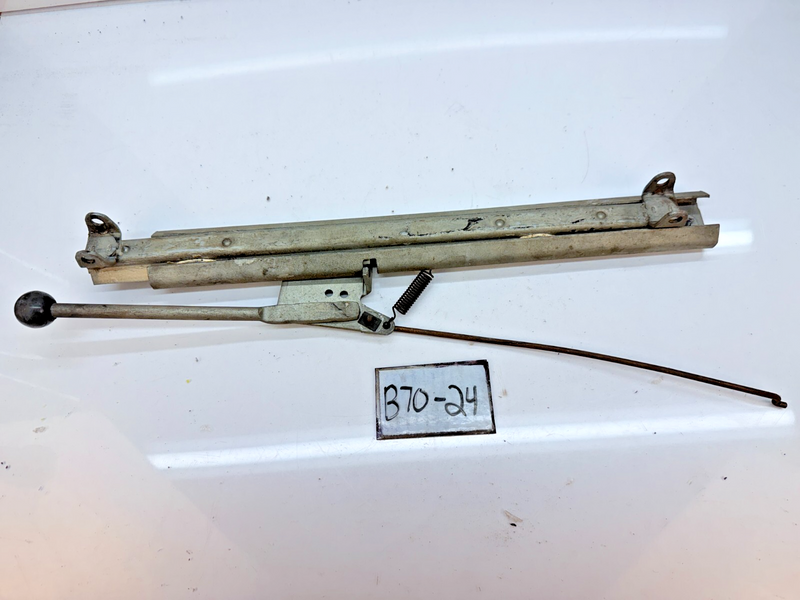 OEM 1965 DODGE A-100 A-108 PASSENGER SIDE LEVER SEAT TRACK VAN PICK-UP B70-24