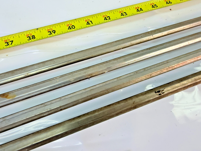 OEM 1960 Chevy Impala 4 DOOR Paint Divide Quarter MOLDINGS / TRIM FULL SET S1-62