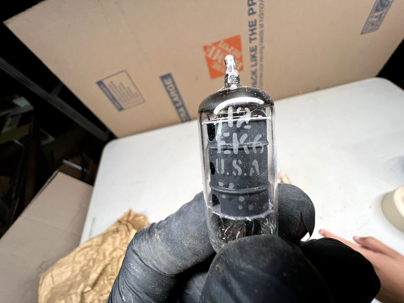 NOS Lot GE & Sylvania Auto Radio Audio Amplifier Vacuum Tubes B22