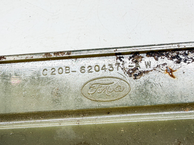 OEM 1962 FORD FAIRLANE CHROME INTERIOR TRIM RADIO DELETE C2OB-6204371-AW C79-32