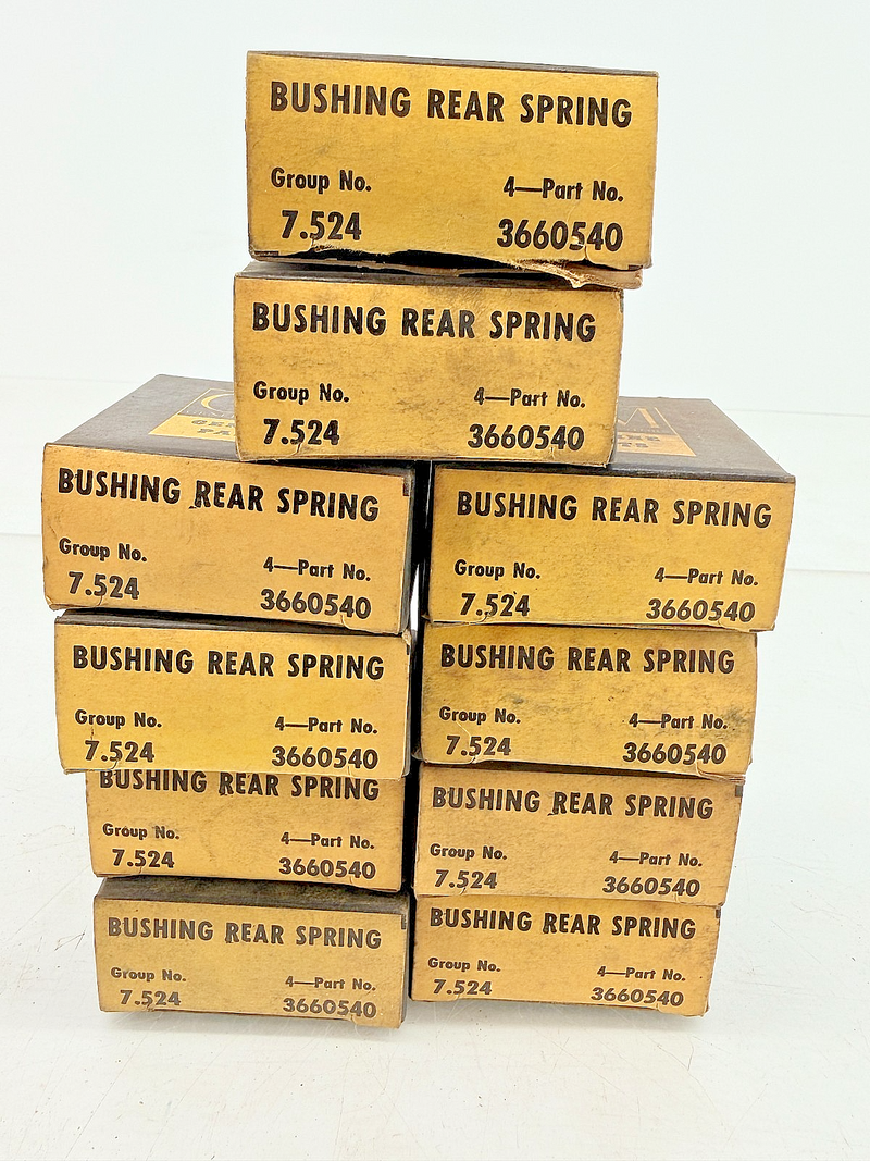 (1) NOS 1940 - 1964 Chevy Master Bel Air Bushing Rear Spring Set 3660540 C72-27