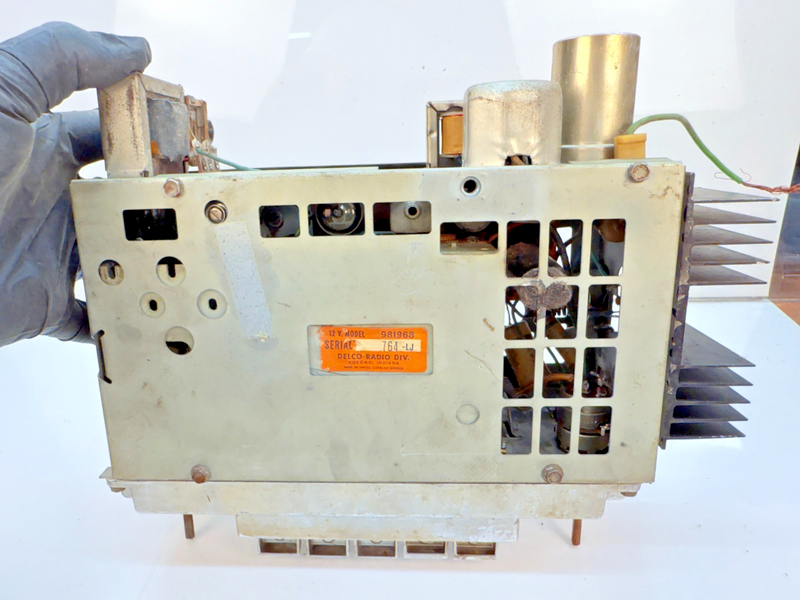 1959 Buick Sonomatic Push Button AM Radio Bezel GM 981968 B77-7