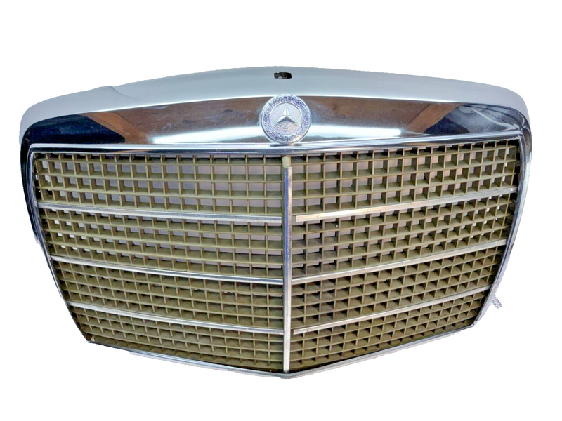 OEM MERCEDES W115 1968 - 73 FRONT GRILLE CHROME ALUMINIUM PROTECTIVE GRILLE P3