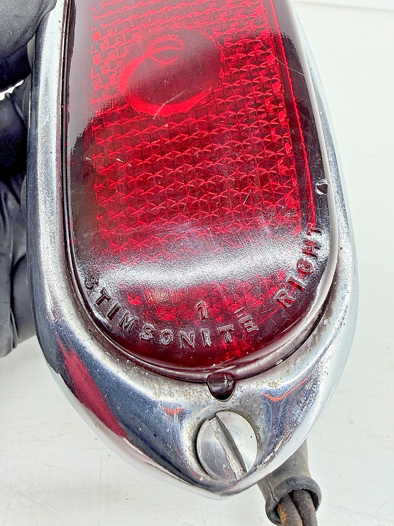 Vintage Original 1940 Chevy Car Right Tail Light Assembly RH C37-58