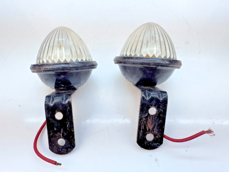 Yankee Auto Truck-Lite Universal Clear Clearance Light Assembly Pair 86 B2-2