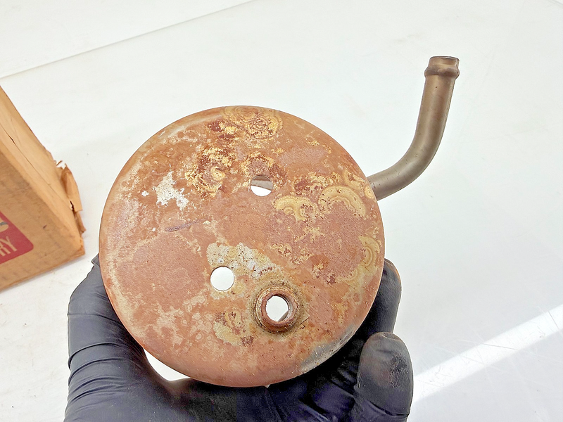 NOS OEM 1956 1957 Lincoln Mercury Ford Reservoir Tank B7MY-3A697-A C50-17