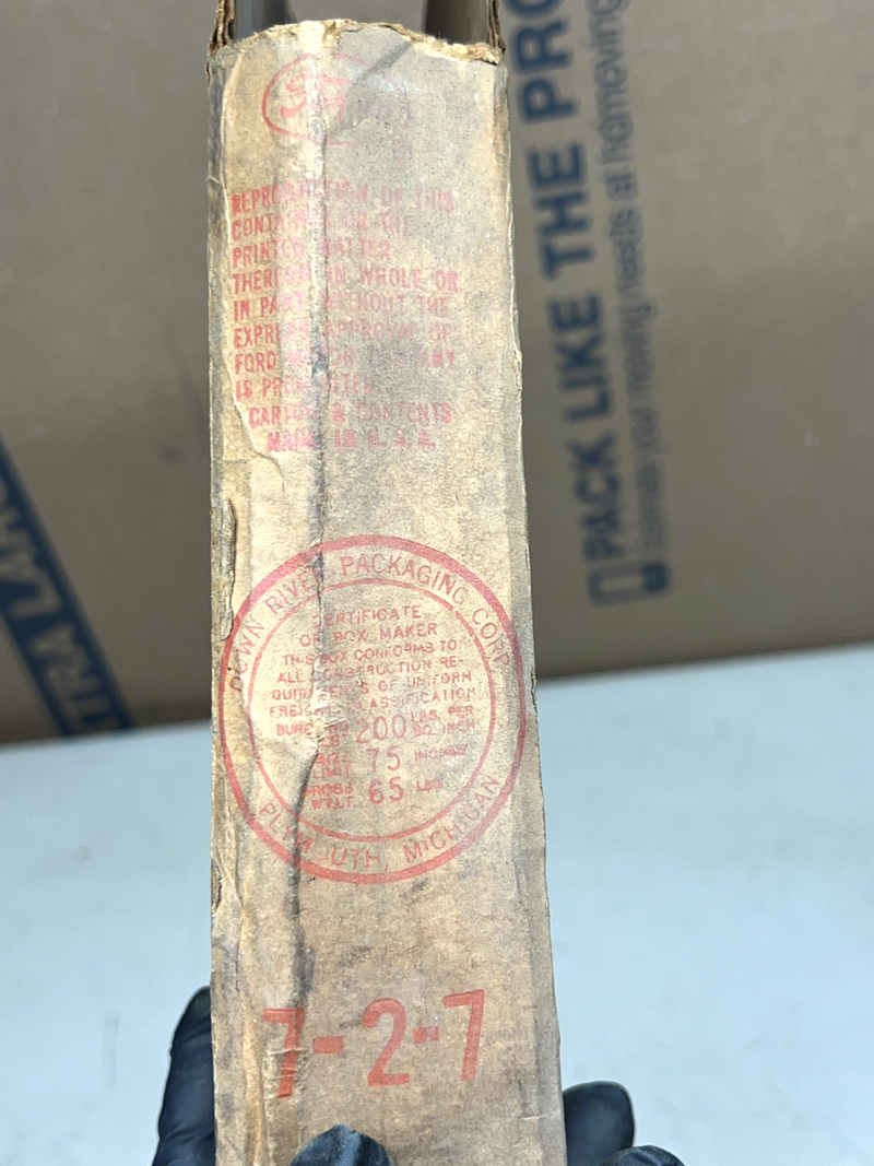 NOS 1955-1957 FORD THUNDERBIRD CHROME PORTHOLE RING BAB-4030535-B 24681 TRIM B7