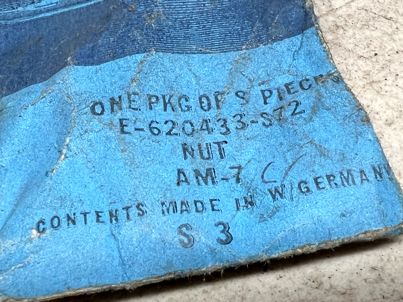 (4) NOS Ford E-620433-S72 Nut B31-172