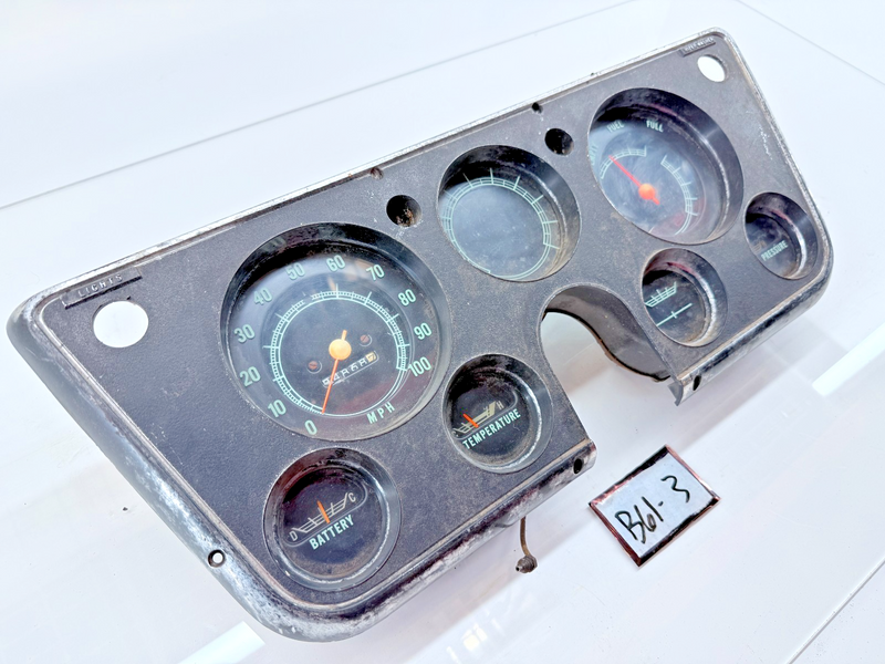 OEM 1967 - 1972 CHEVY C10 K10 Blazer Jimmy SPEEDOMETER Cluster Assembly B61-3