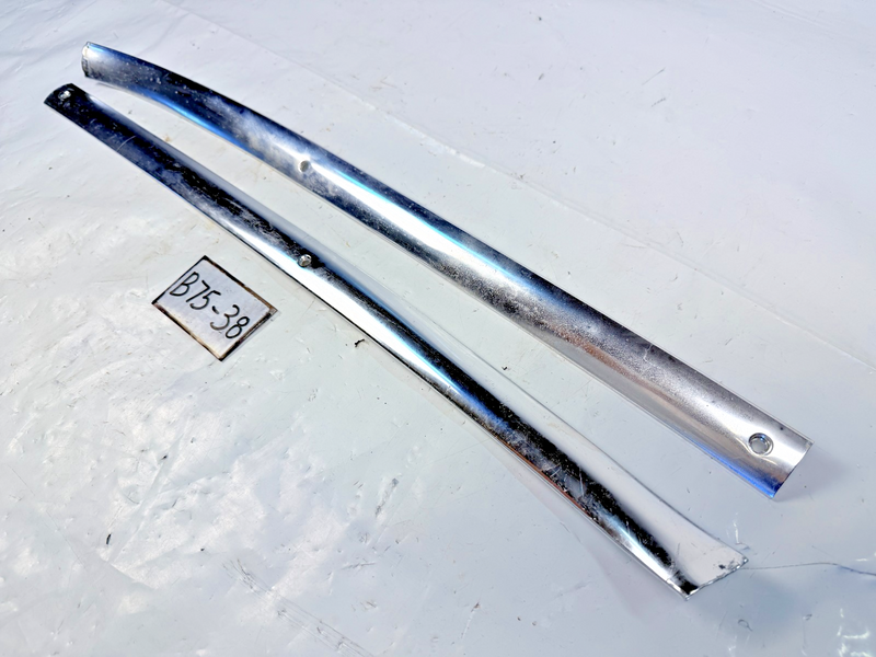 1960 Chevy Impala 4 Door Hardtop Flattop INTERIOR SIDE ROOF RAIL MOLDINGS B75-38