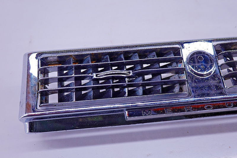 Rare OEM 1964 MERCURY COMET Chrome Dash Vents Bezel C55-26